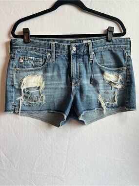 AG Ripped Bonnie Jean Shorts - 30